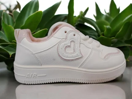 Cute Heart Womens Sneakers